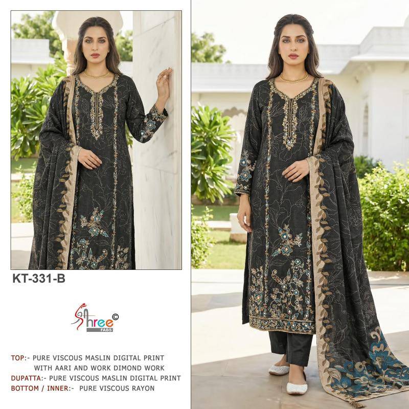 Shree fab KT - 331 pakistani suit export in Pune